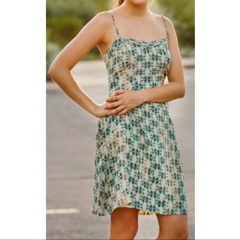 Anthropologie Moulinette Soeurs Silk Slip Dress